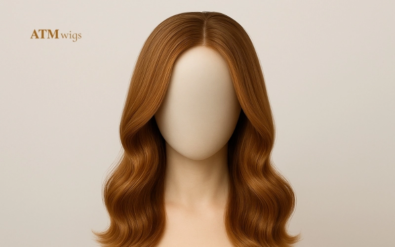 Realistic human hair wig for costume Realistic human hair wig for costume
