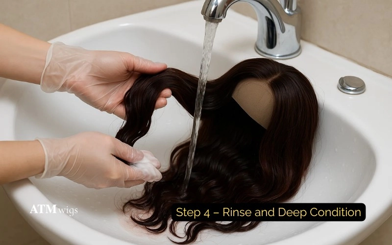 Rinse and Deep Condition