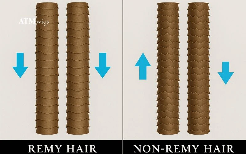 Remy Hair vs. Non-Remy Hair Remy Hair vs. Non-Remy Hair