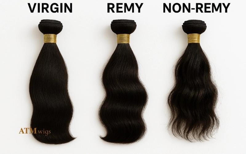 Virgin vs Remy vs Non-Remy hair comparison Virgin vs Remy vs Non-Remy hair comparison