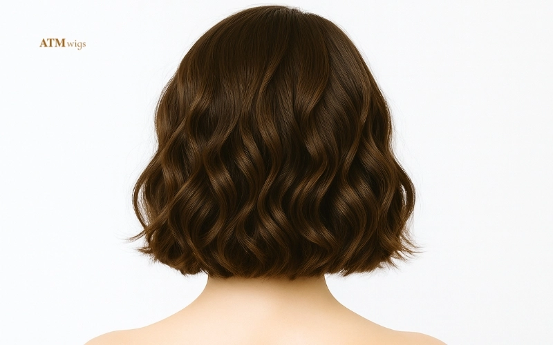 Wavy curly bob human hair wigs Wavy curly bob human hair wigs