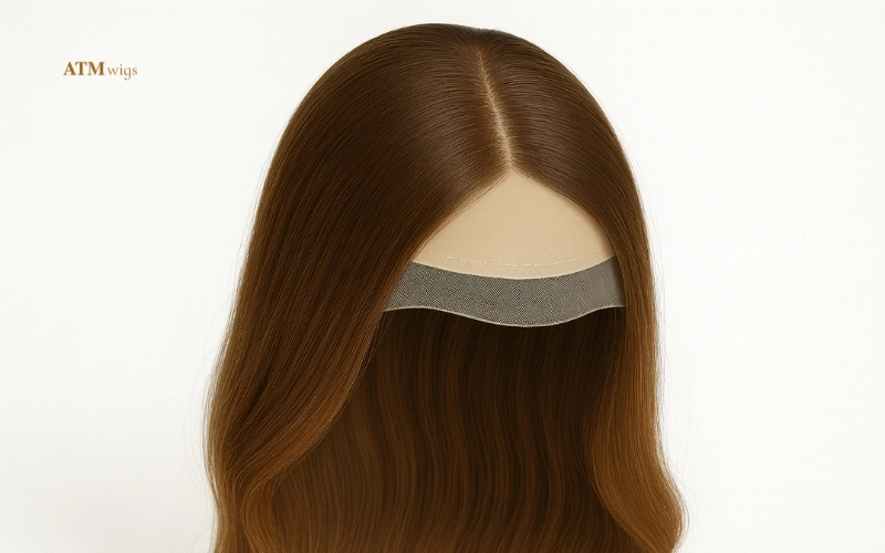 Silk top lace front hybrid wig Silk top lace front hybrid wig