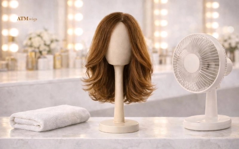 Proper air drying checklist to protect lace and maintain wig shape Proper air drying checklist to protect lace and maintain wig shape