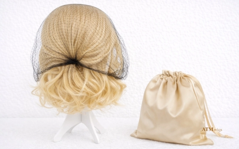 Store a styled synthetic wig properly to maintain shape and reduce tangling Store a styled synthetic wig properly to maintain shape and reduce tangling