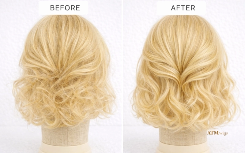 Fix frizz and tangles on a synthetic wig with quick fiber-safe methods Fix frizz and tangles on a synthetic wig with quick fiber-safe methods