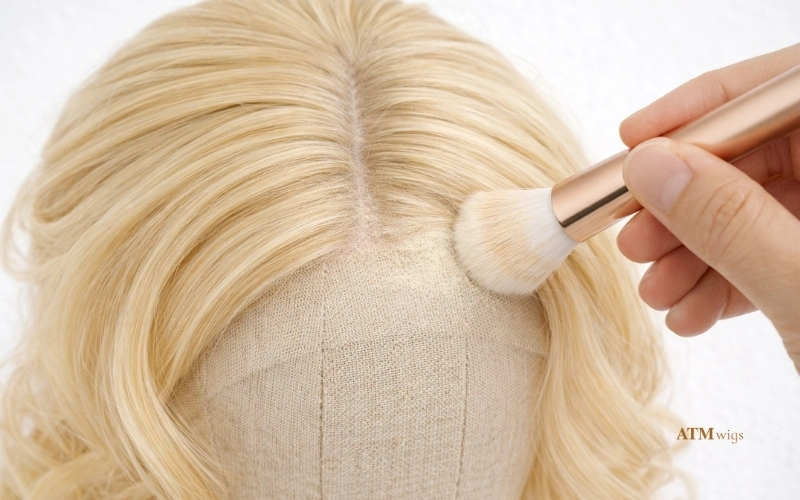 Make a synthetic wig look natural with hairline, part, and shine control Make a synthetic wig look natural with hairline, part, and shine control