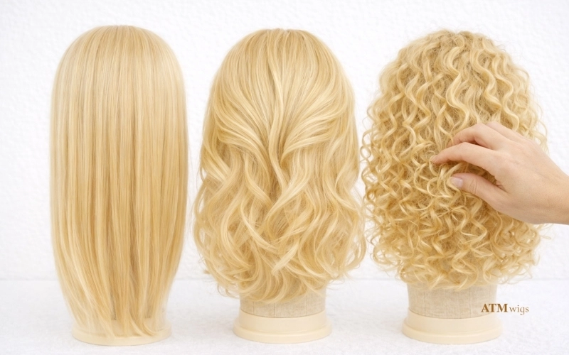 Texture-specific styling tips for straight wavy and curly synthetic wigs Texture-specific styling tips for straight wavy and curly synthetic wigs