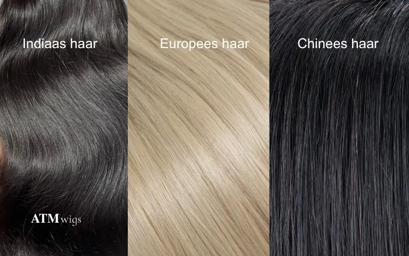 Indiaas haar vs Europees haar vs Chinees haar Indiaas haar vs Europees haar vs Chinees haar