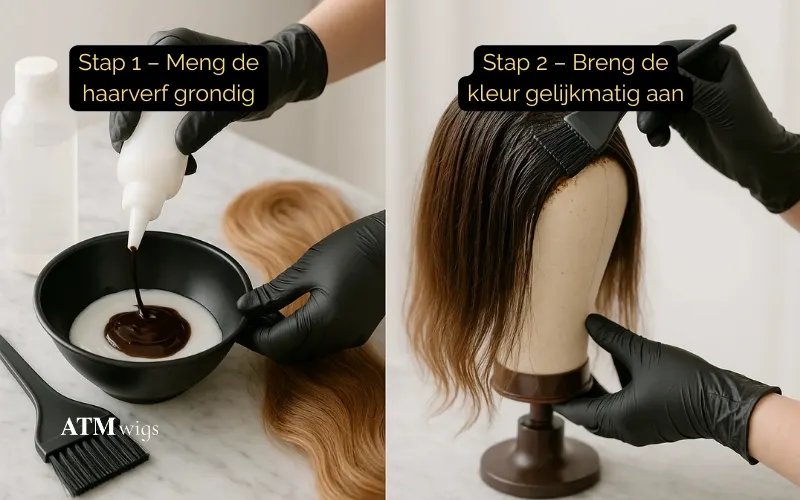 Verf mengen en gelijkmatig aanbrengen Verf mengen en gelijkmatig aanbrengen