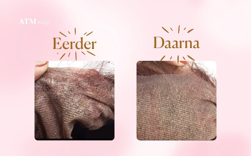 Before & After Remove Glue from Lace Front Wig Voor & na: lijm verwijderen van een lace front-pruik