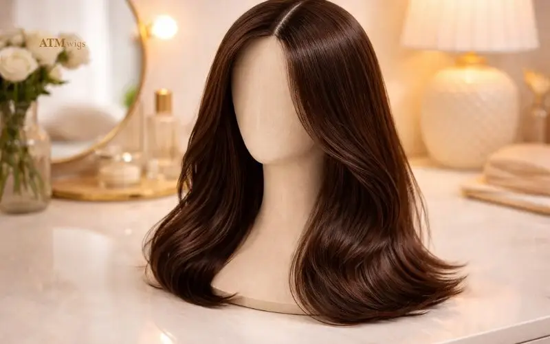 perruque synthétique fabriquée à partir de fibres polymères synthétiques et non de cheveux humains perruque synthétique fabriquée à partir de fibres polymères synthétiques et non de cheveux humains