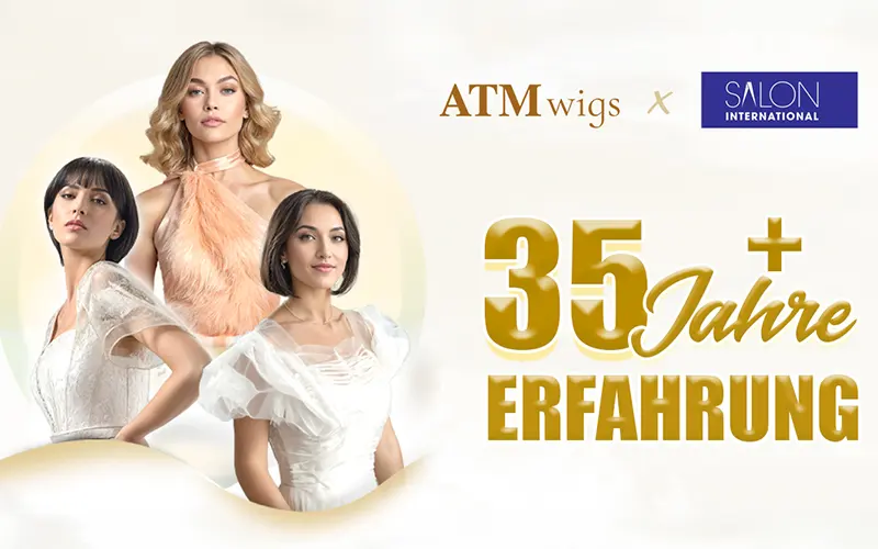 ATM Wigs auf der Salon International 2024 ATM Wigs auf der Salon International 2024