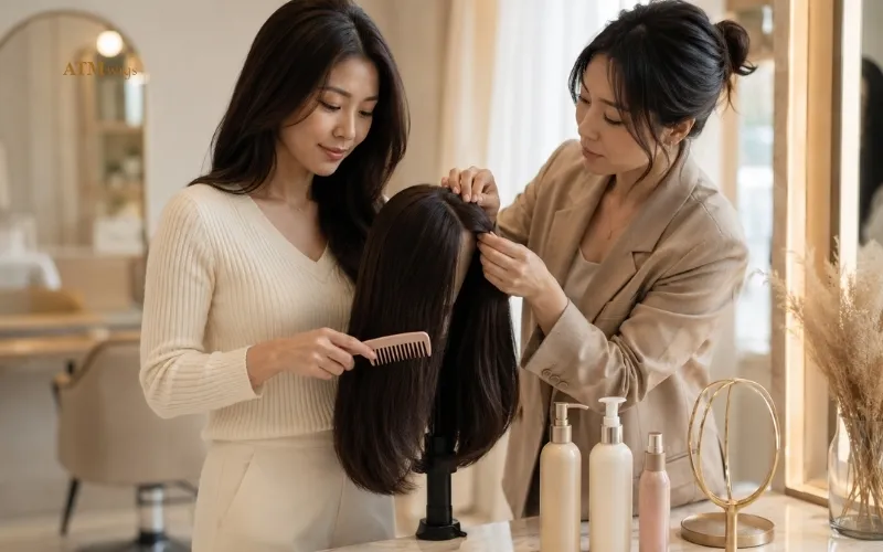 Choosing and caring for an Asian human hair wig at home Choosing and caring for an Asian human hair wig at home
