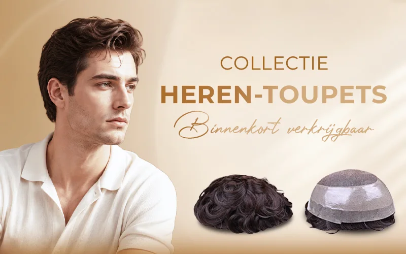 Nieuwe collectie herentoupees Nieuwe collectie herentoupees