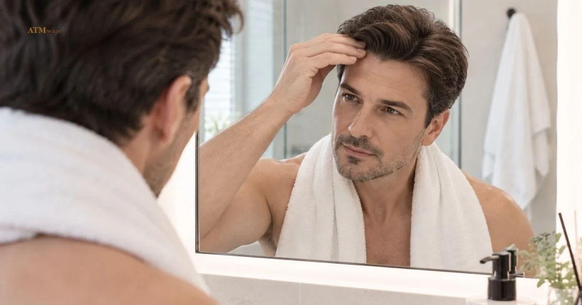 Can you shower with a toupee