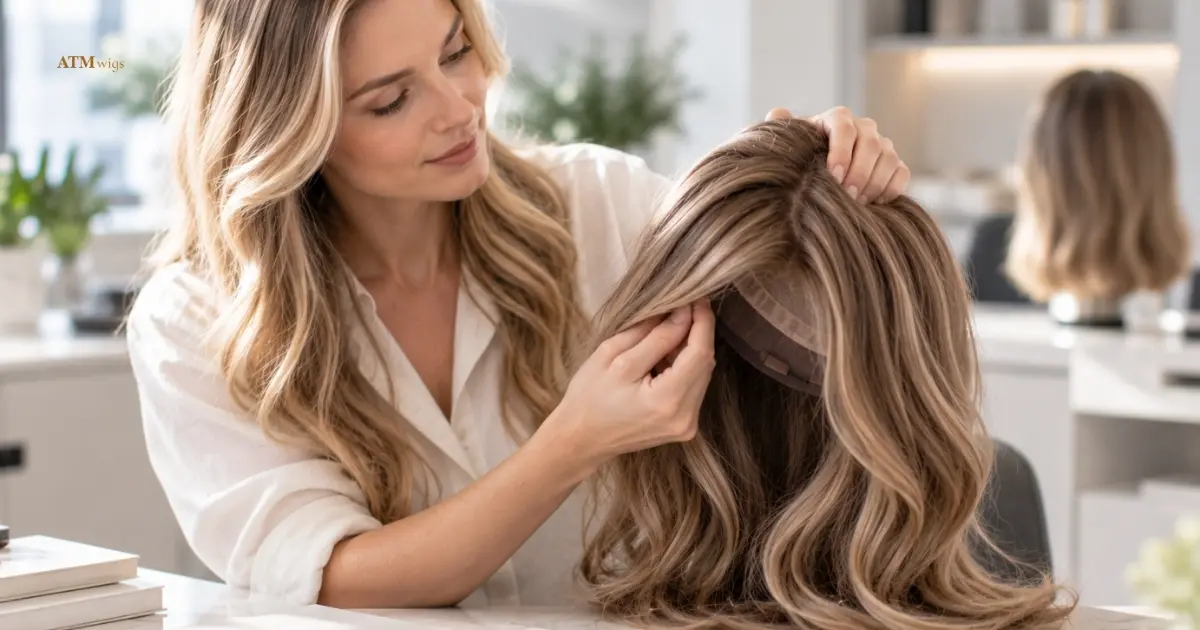 What is a full hand tied wig?