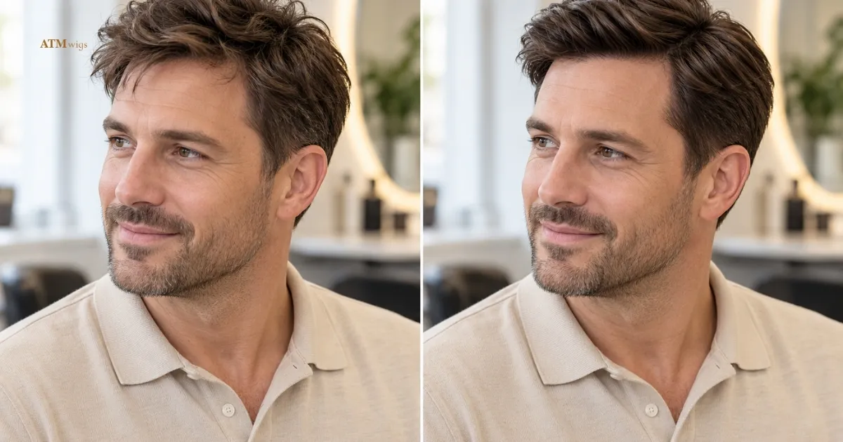 Human hair vs synthetic toupees